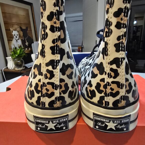 Converse A13436C Glow In The Dark Leo Sneakers In Leopard US MENS 10 NEW - Picture 9 of 16